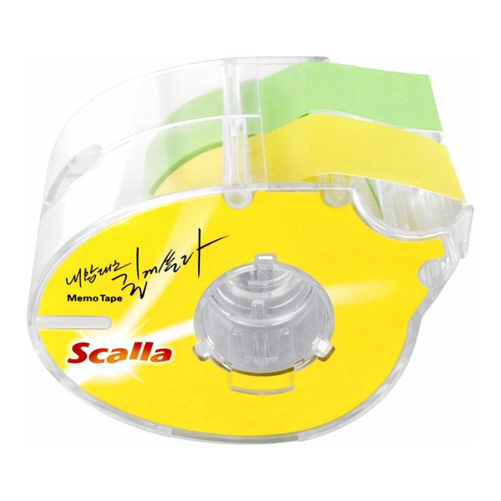 OFFICENEX 내맘대로 끊어쓰는 메모테이프 (MT-24D/그린,옐로우/Scalla)