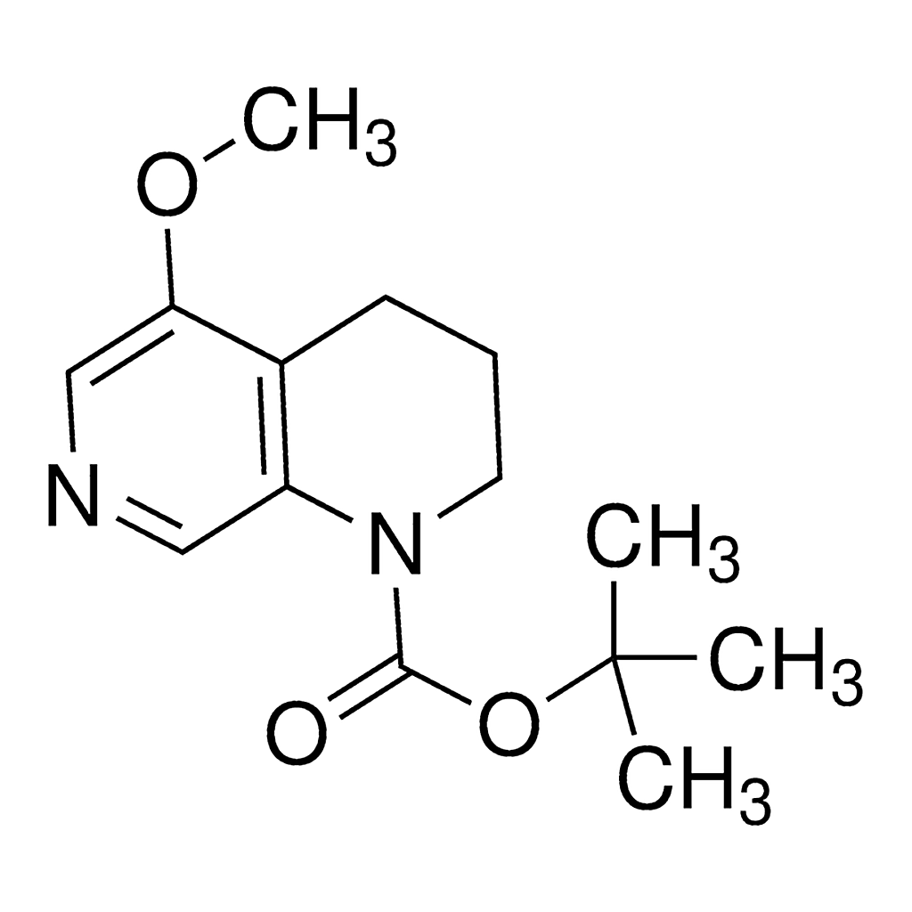 Merck tert-Butyl 5-methoxy-3,4-dihydro-1,7-naphthyridine-1(2H)-carboxylate