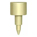 Waters PEEK Plug Fitting, Knurled
