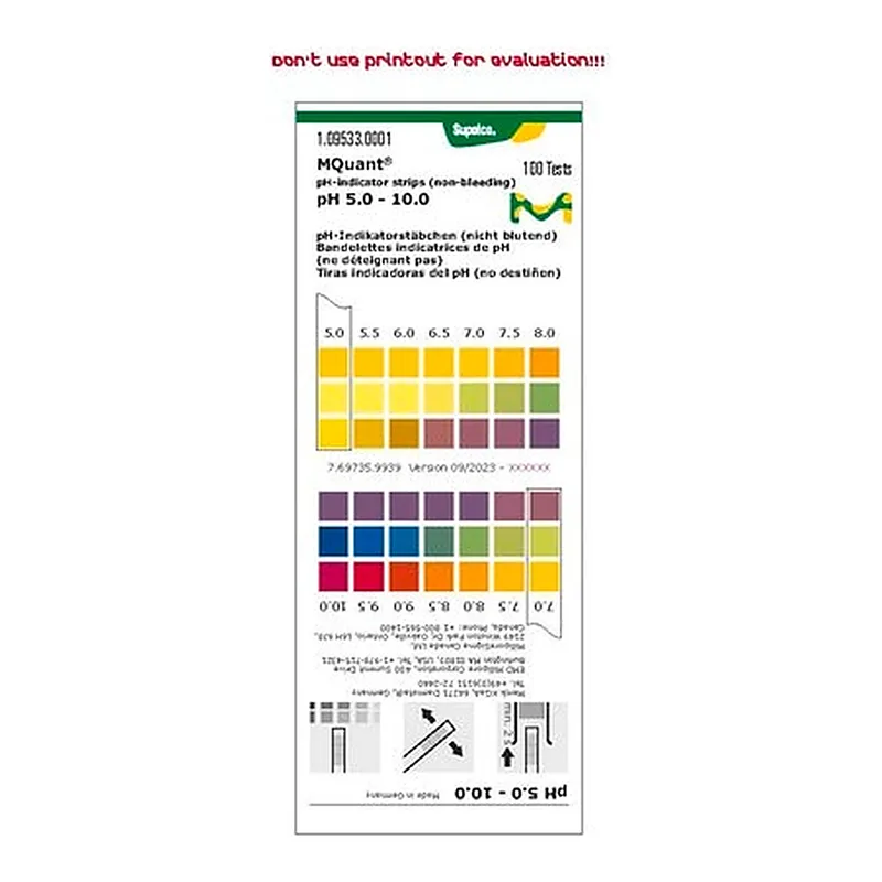 Merck PH INDICATOR STRIPS NON-BLEEDING NEUTRAL
