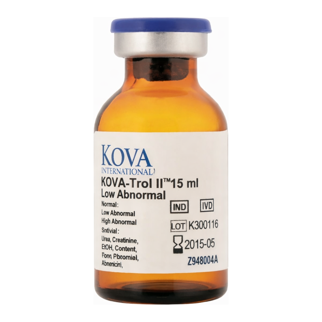 Thermo Fisher Scientific Urine Dipstick Chemistry Control: KOVA-Trol II Low, 4 x 15mL, KOVA-Trol II; Low abnormal; 4 x 15mL
