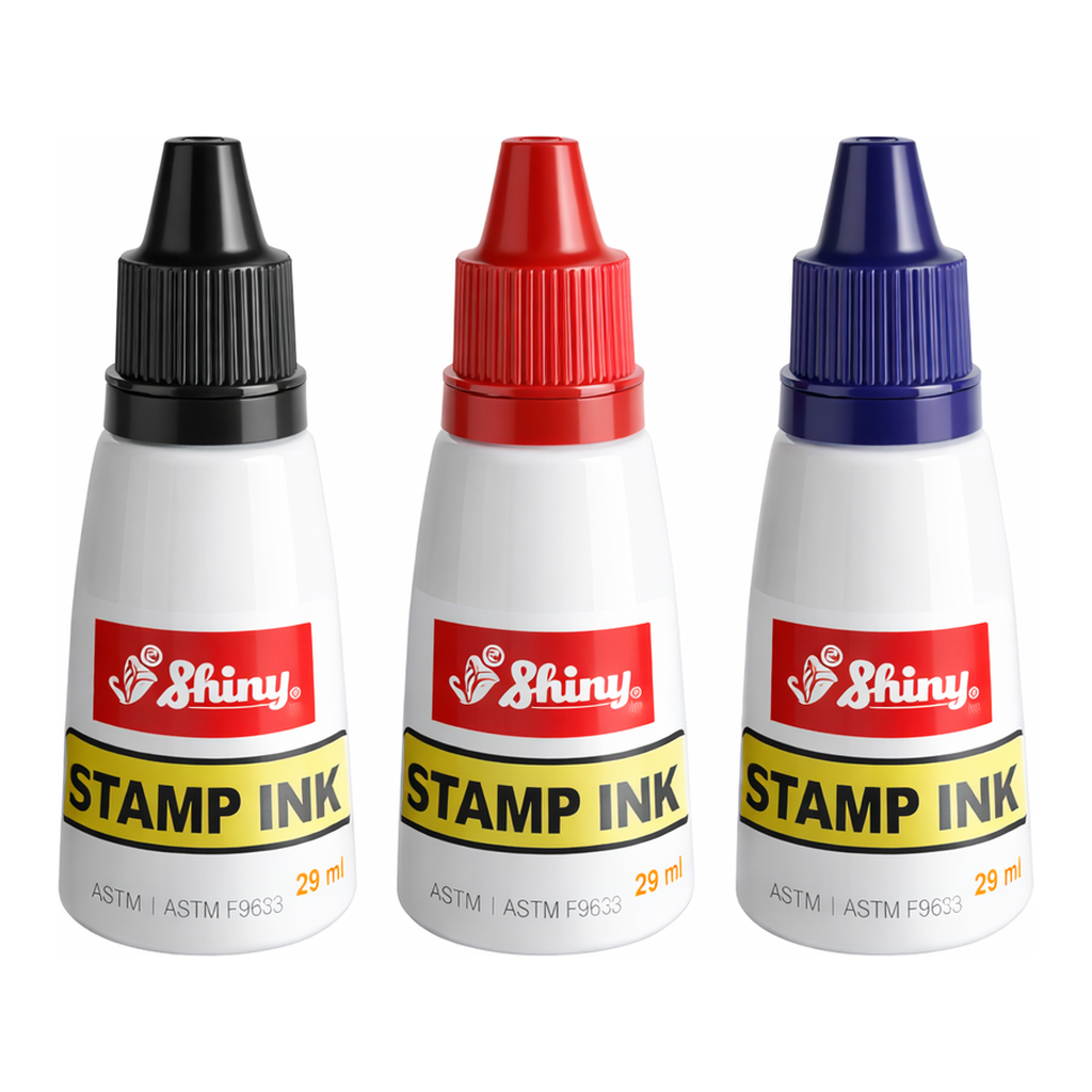 OFFICENEX 불변스탬프잉크(자동스탬프 전용/28ml/먹색(흑색))