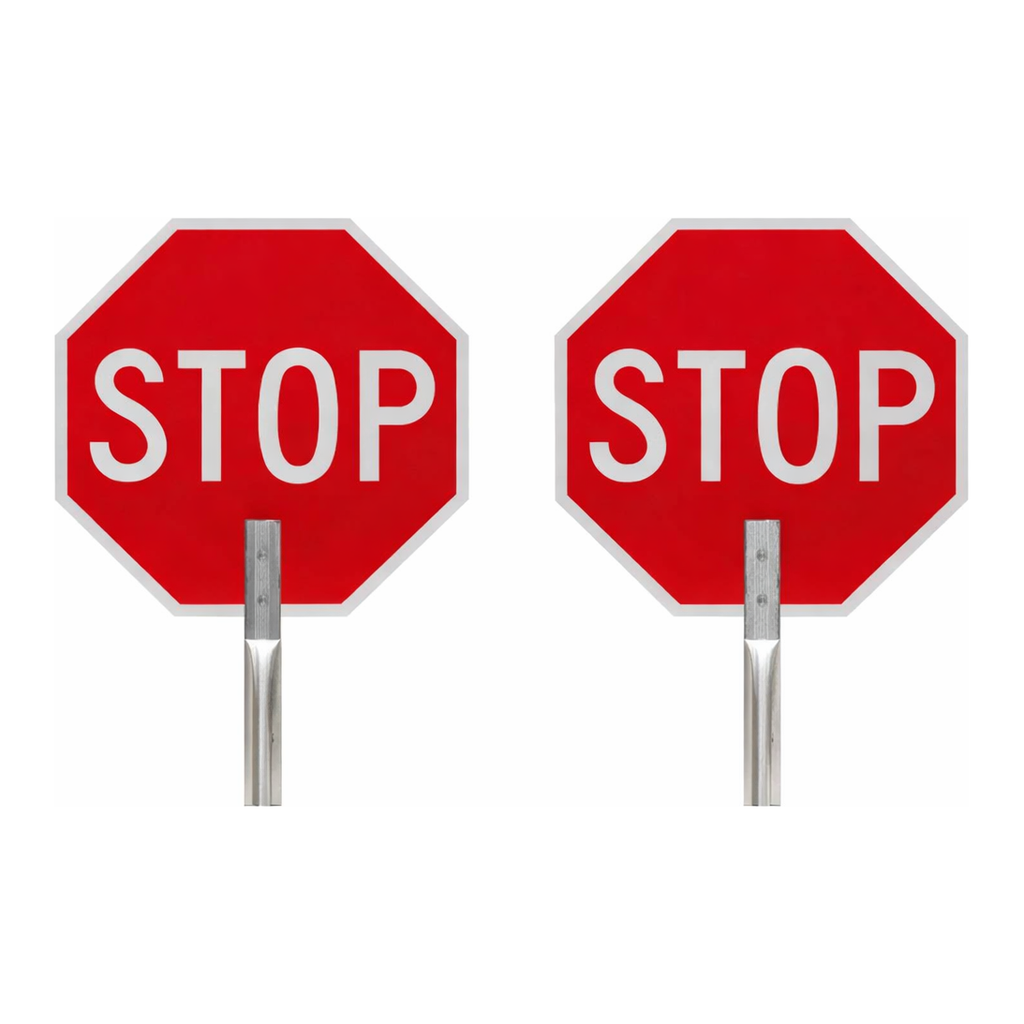 Brady Traffic Control Paddle Stop Sign