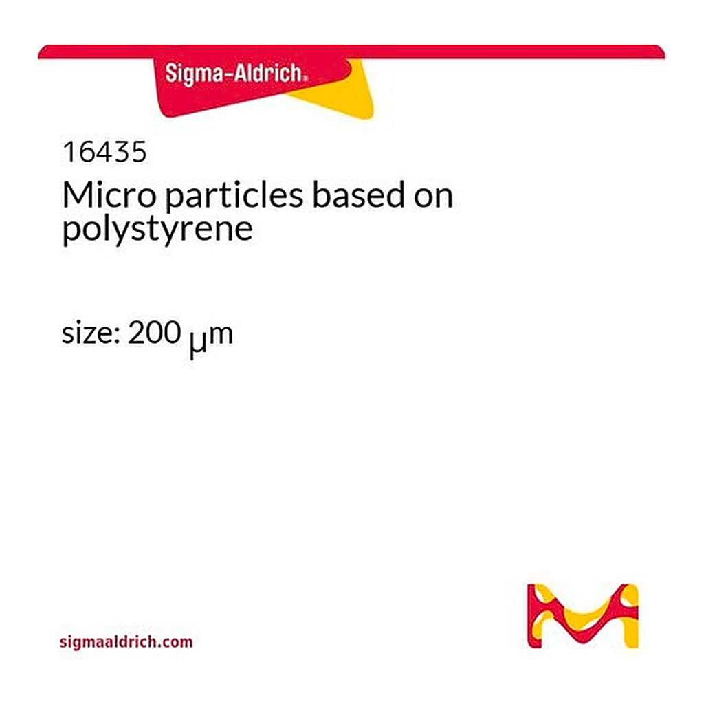 Merck Micro particles based on polystyrene