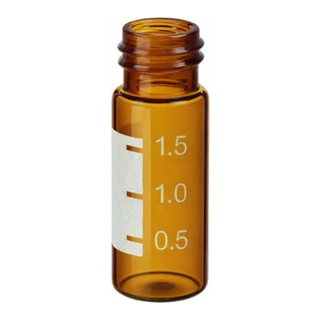 Restek Vial, Step, 2ml Ambr w/White Grad Mk Spot Pack of 1000