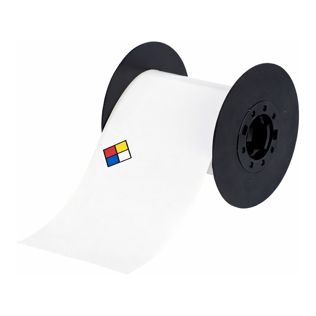 Brady All Weather Permanent Adhesive Vinyl Labels, Pre-printed Right-To-Know Diamond, for B30 Printers