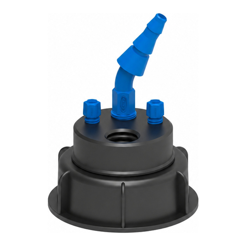 Safety Waste Cap S50, 2x fit. 1x tube el