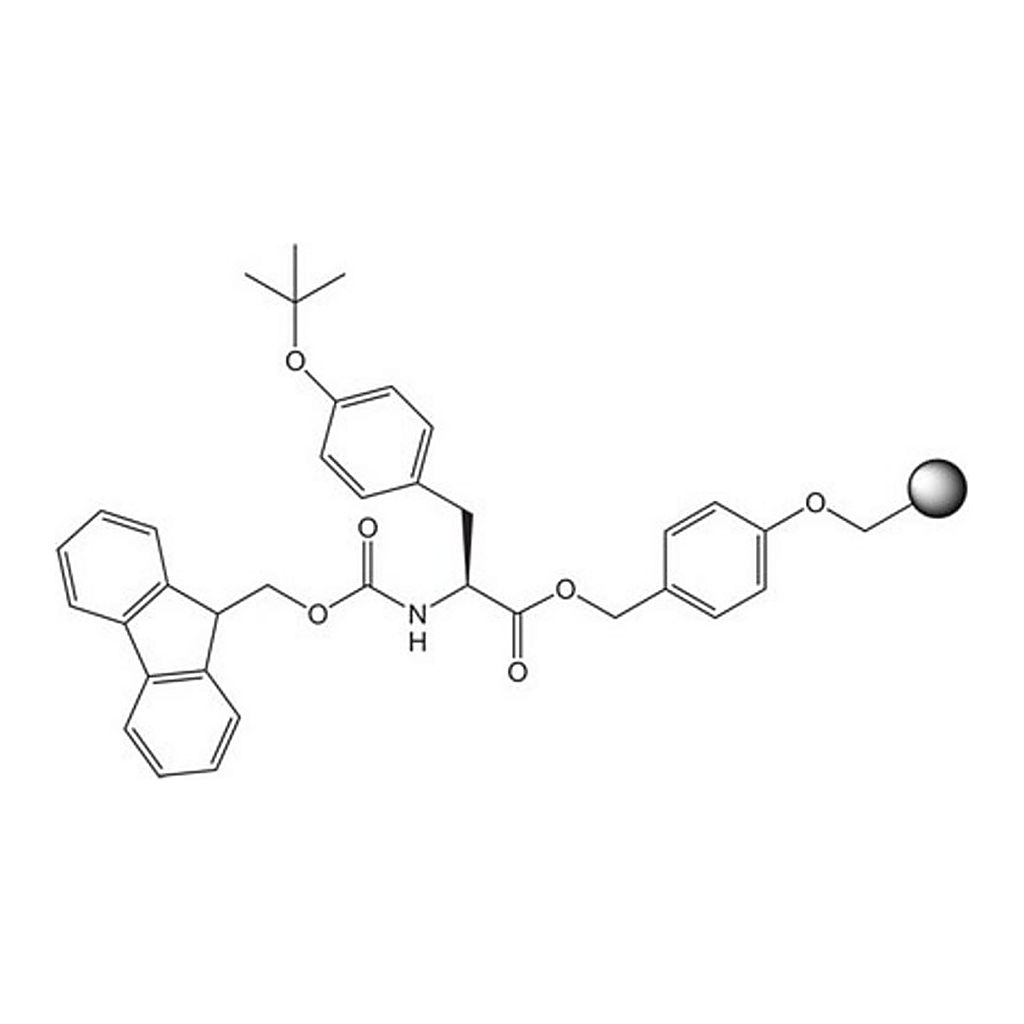 Merck Fmoc-Tyr(tBu)-Wang resin LL 100-200
