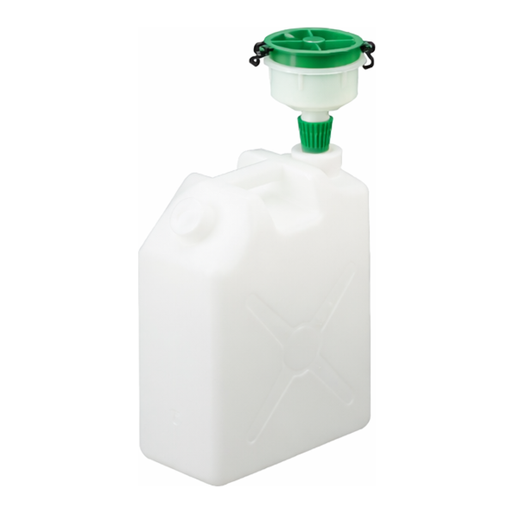 AS ONE Waste Liquid Collection Container Green