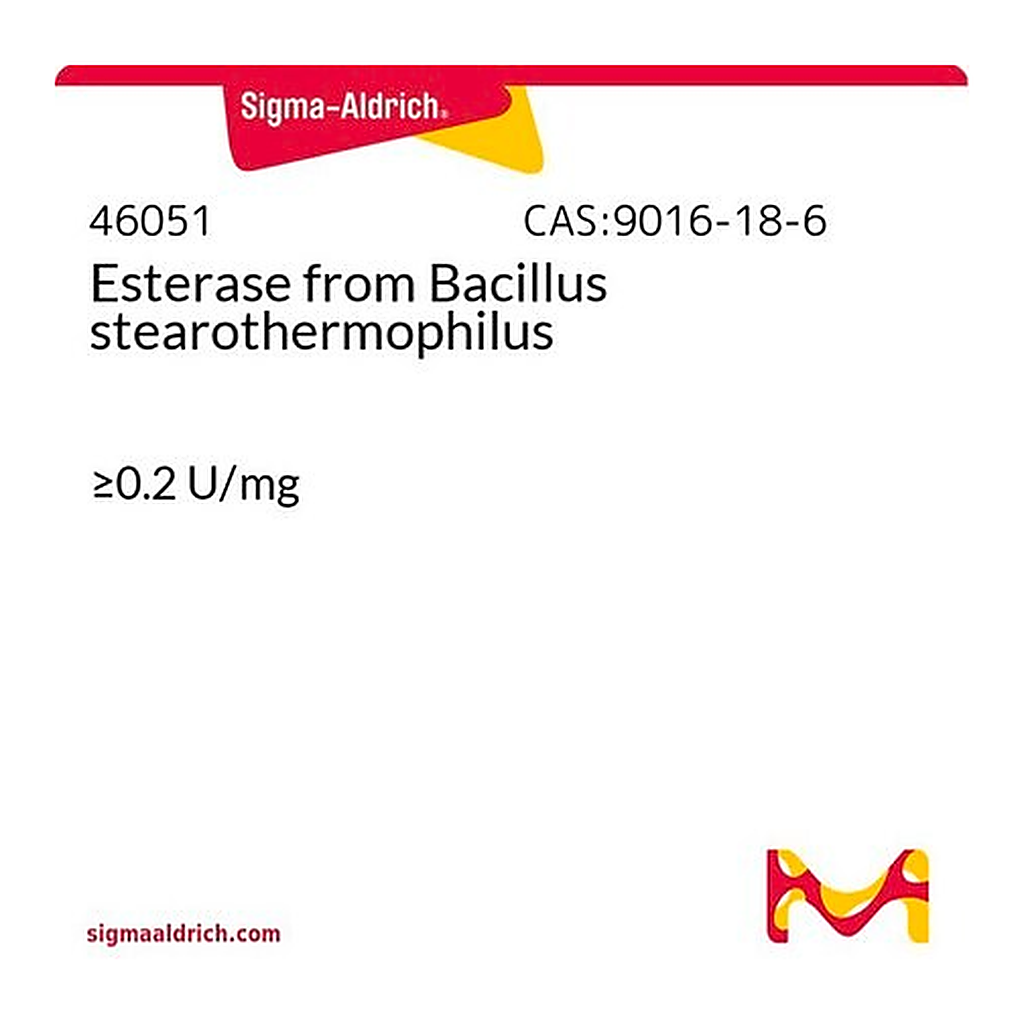 Merck Esterase from Bacillus stearothermophilus