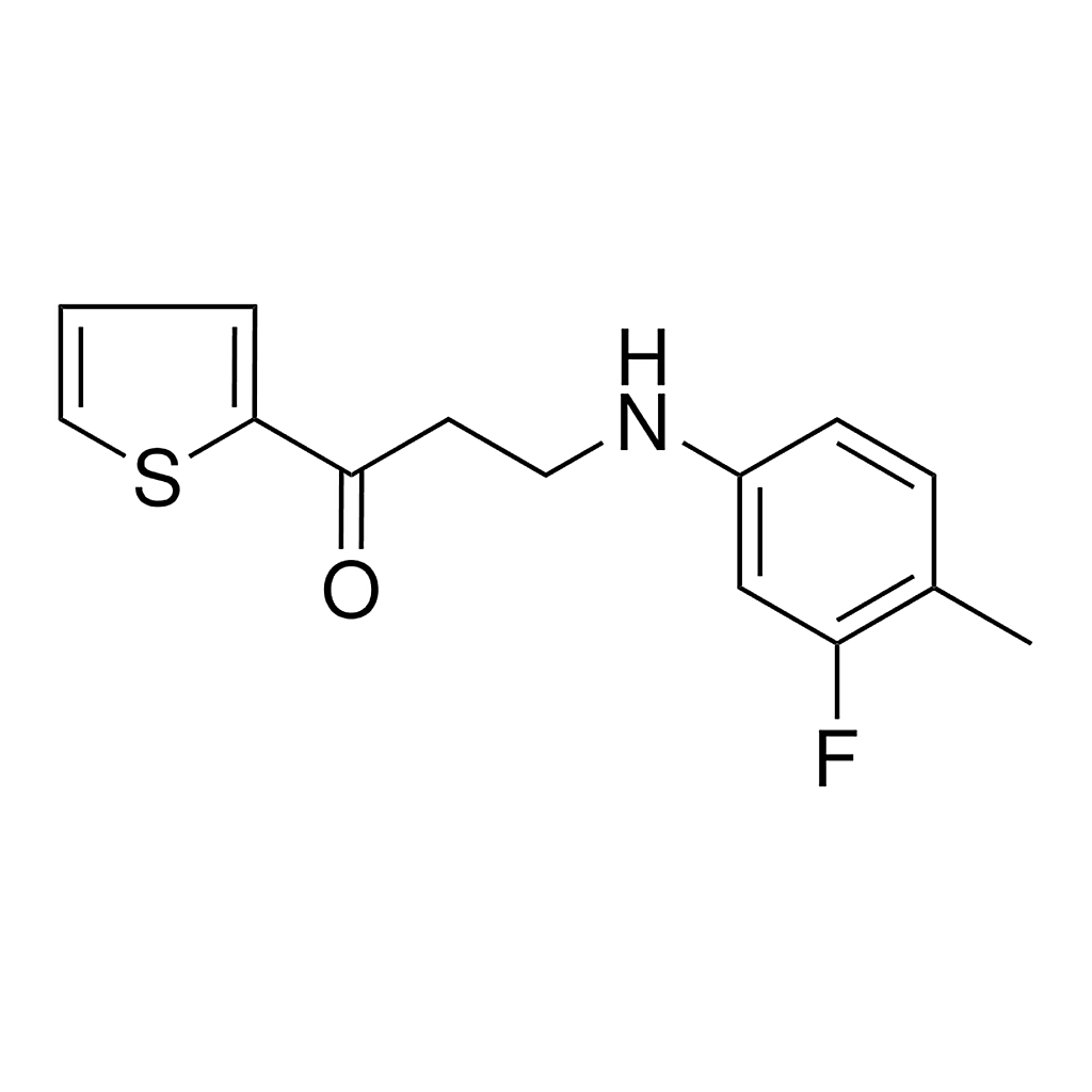 Merck 3-(3-FLUORO-4-METHYLANILINO)-1-(-