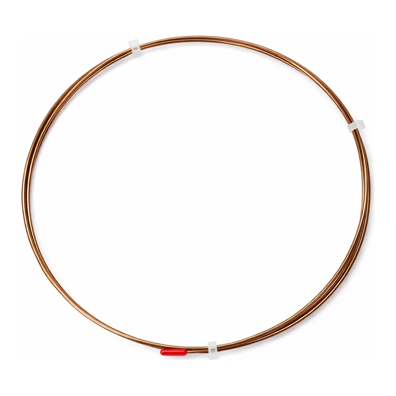 Restek Tubing, Sulfinert, 304SS Welded/Drawn Tubing .040in ID x 1/16in OD Sulfinert, 6ft Roll