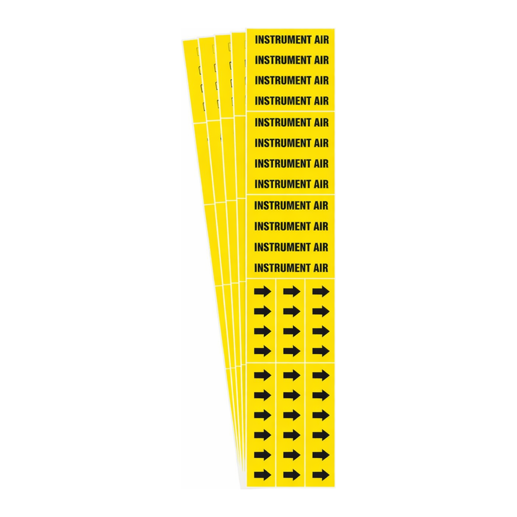 Brady INSTRUMENT AIR Pipe Marker