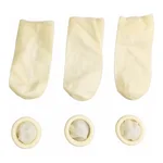 AS ONE Latex Finger Cots (Roll/Unroll Type), 천연라텍스 손가락골무(롤/언롤 타입)