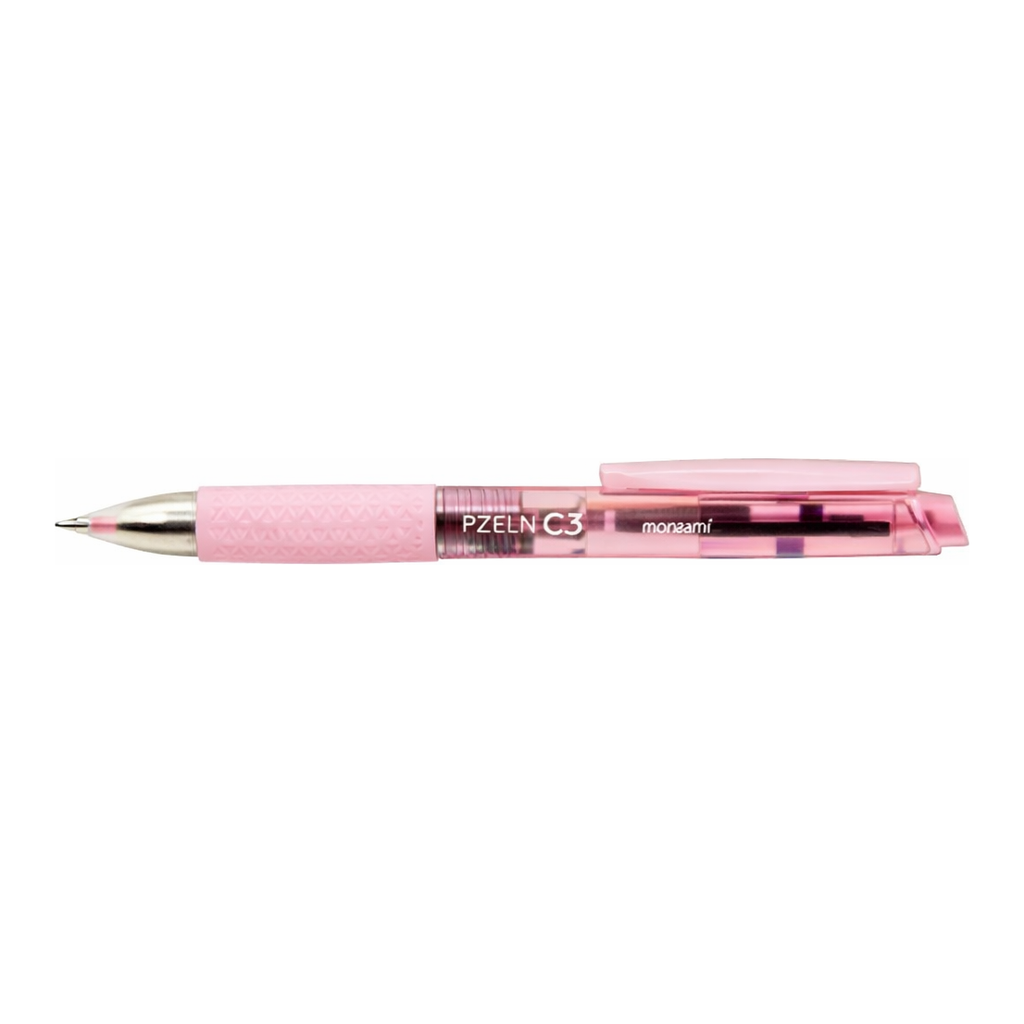 OFFICENEX FX-제타 C3 베이비핑크(0.38mm/3색볼펜/모나미)