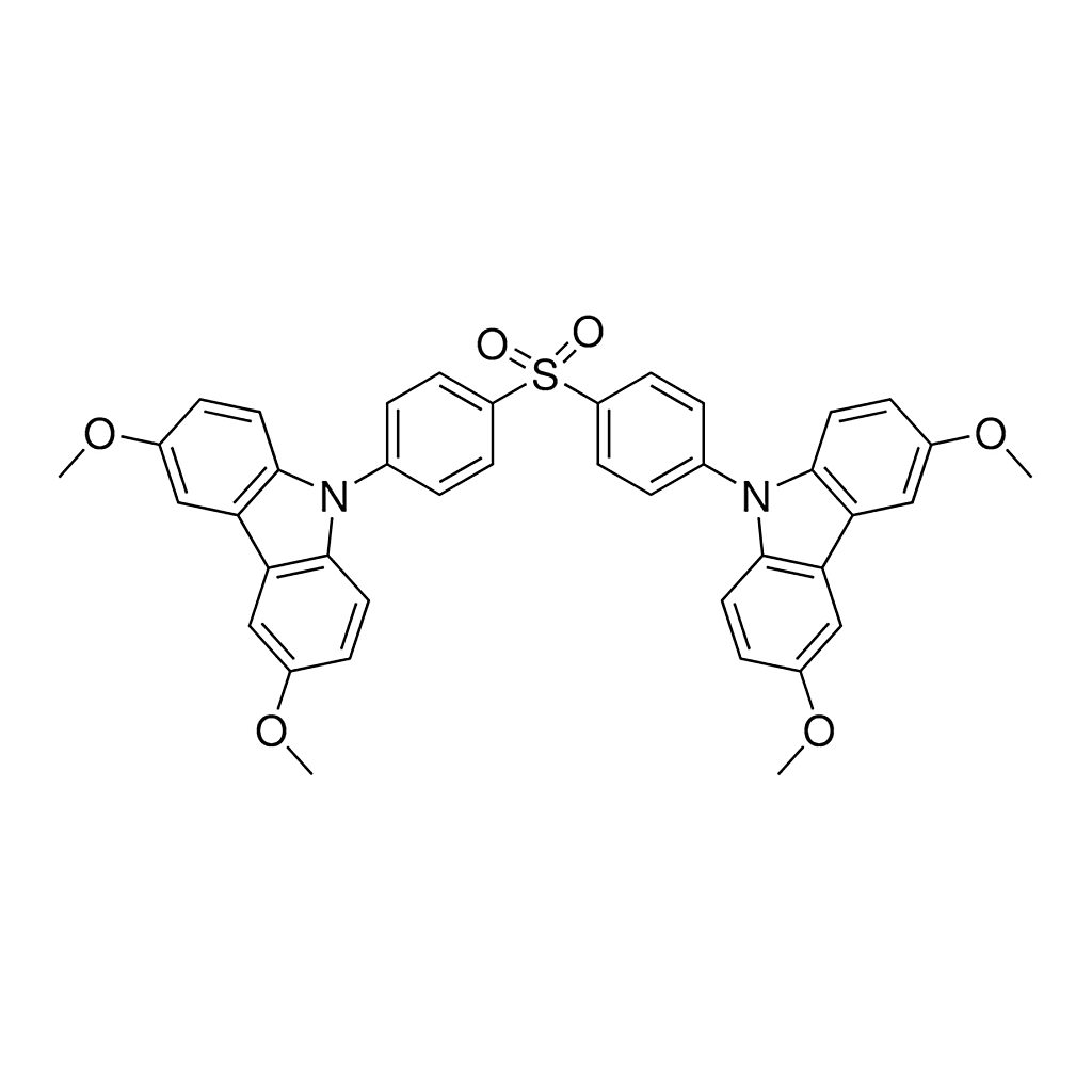 Merck 9,9'-(4,4'-Sulfonylbis(4,1-phenylene))bis(3,6-dimethoxy-9H-carbazole)