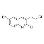 Merck 2-Chloro-3-(2-chloroethyl)-6-bromoquinoline