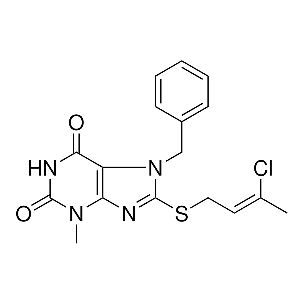Merck 7-BENZYL-8-(3-CHLORO-BUT-2-ENY - 5 MG&