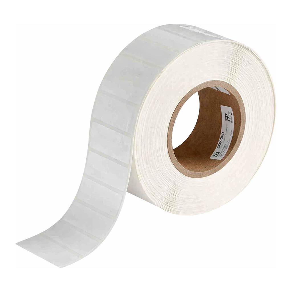 Brady 3" Core Removable Glossy Polyester Labels