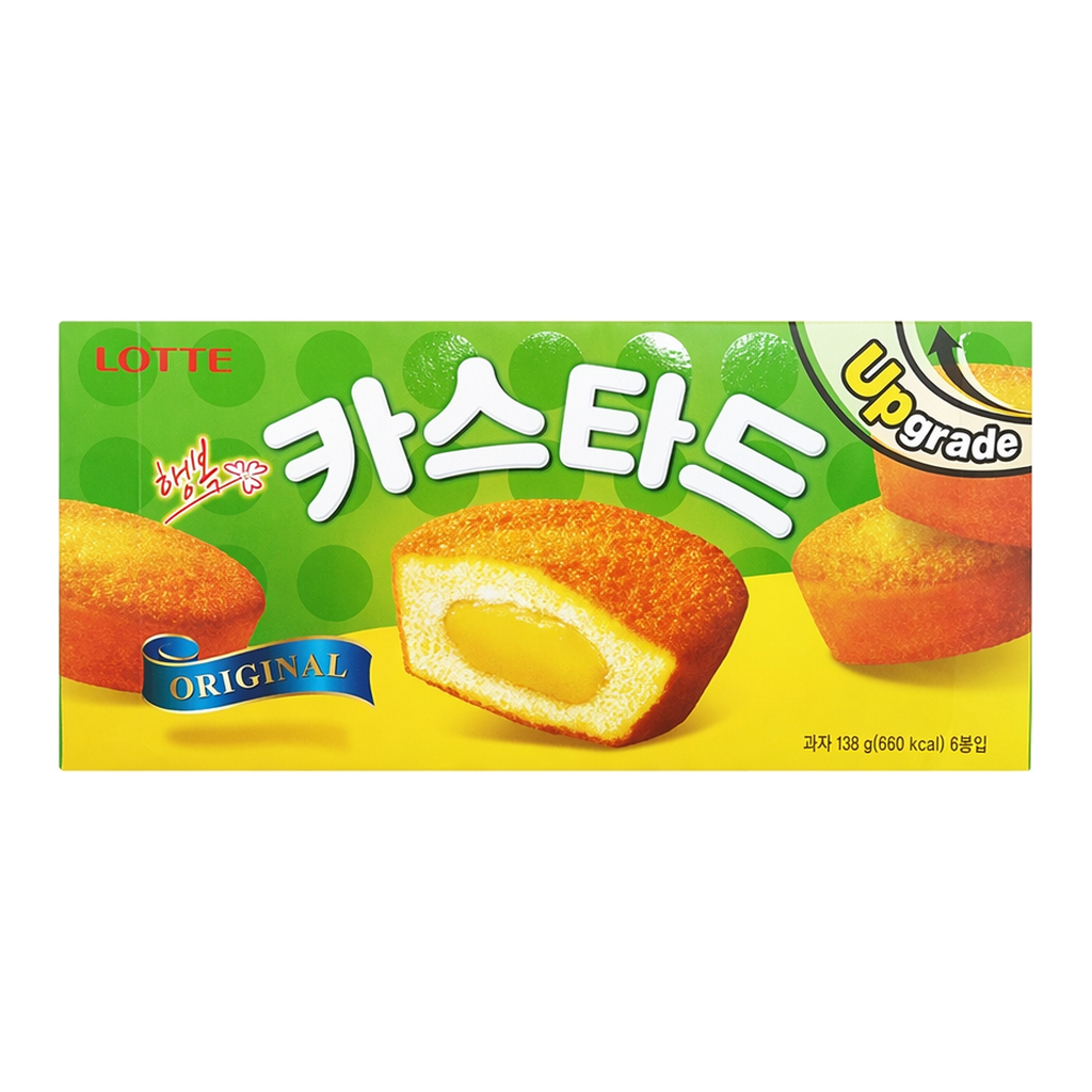 OFFICENEX [P]롯데 카스타드(6개입/138g)