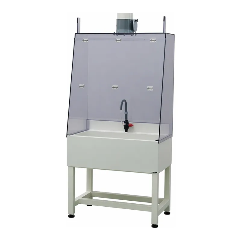AS ONE Tabletop Hood for Sink (for PVC Sink/AIIP) without Beaker 616 x 500 x 1228 mm, 개수대용 탁상 후드