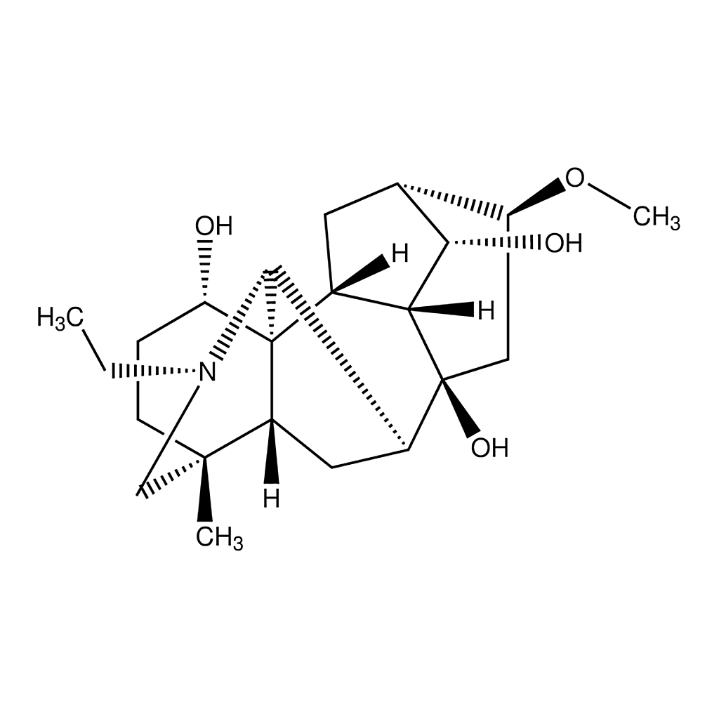 Merck (1S,2R,3R,4S,5S,6S,8S,9S,10R,13R,16S,17R)-11-Ethyl-6-methoxy-13-methyl-11-azahexacyclo[7.7.2.1(2,5).0(1,10).0(3,8).0(13,17)]nonadecane-4,8,16-triol