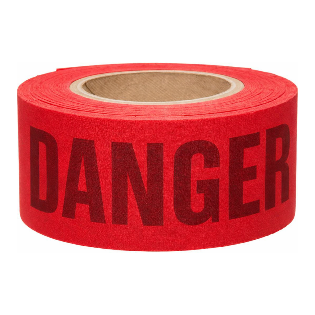 Brady Re-Pulpable Danger Barricade Tape