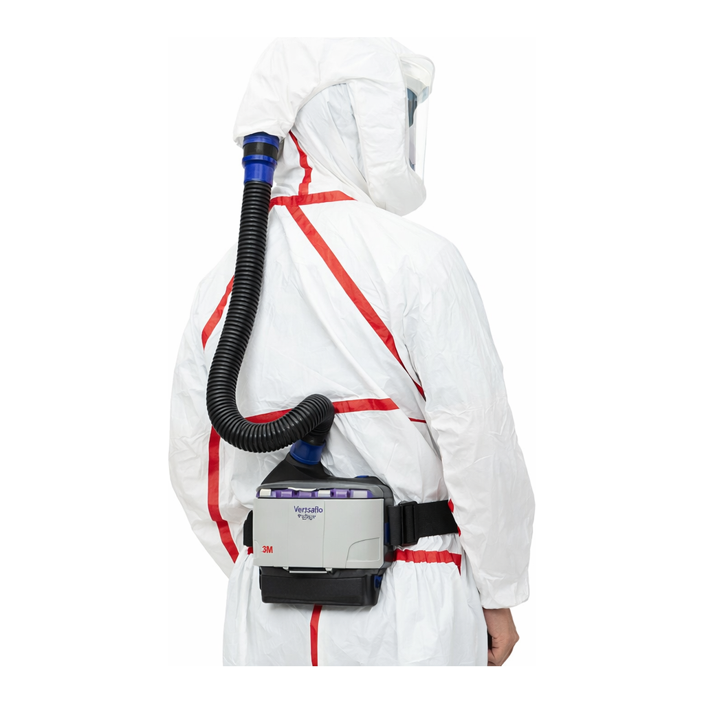 AS ONE Versaflo™ Respiratory Protective Equipment with Electric Fan, Versaflo™ 전동 팬 부속 호흡용 보호구