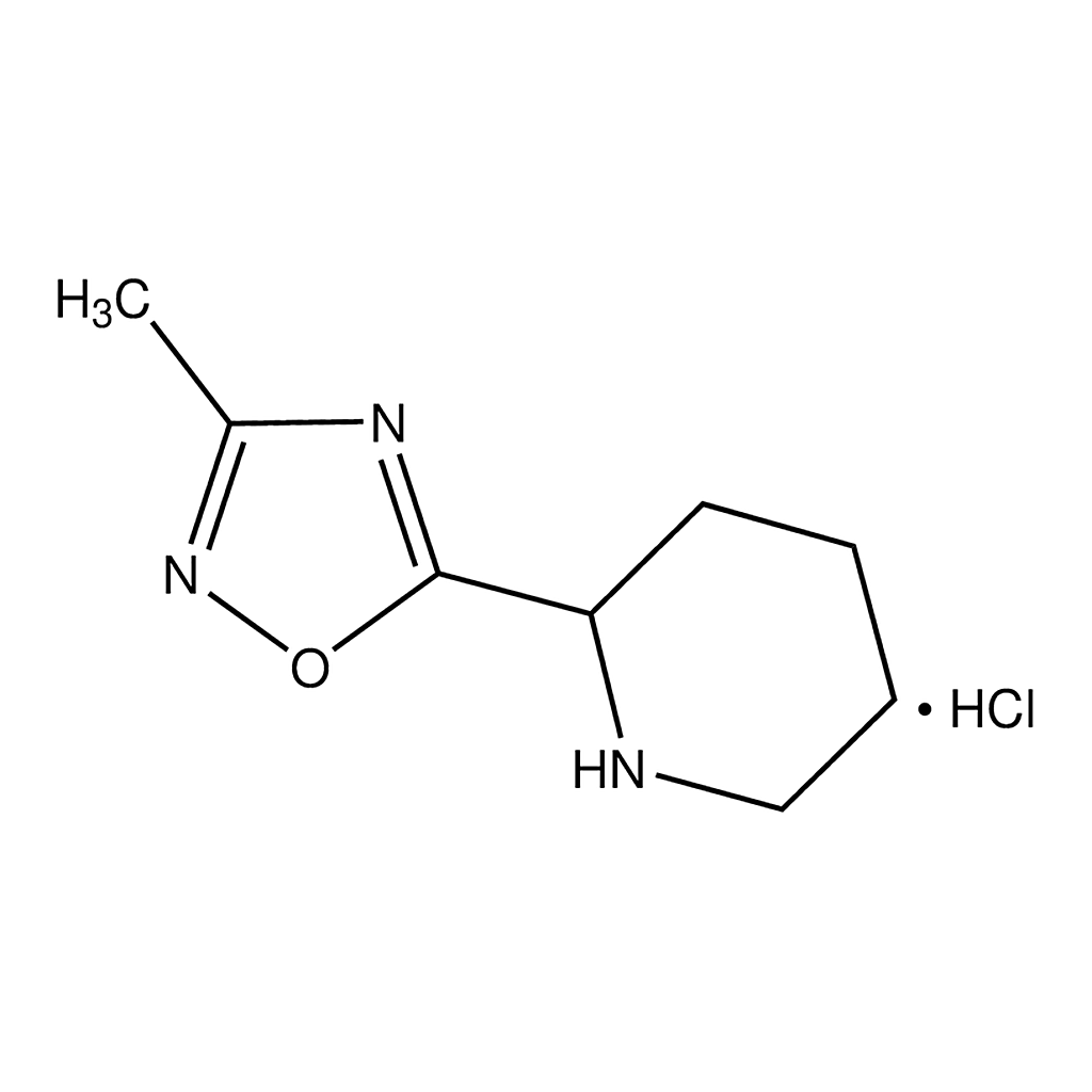 Merck 2-(3-Methyl-1,2,4-oxadiazol-5-yl)piperidine hydrochloride