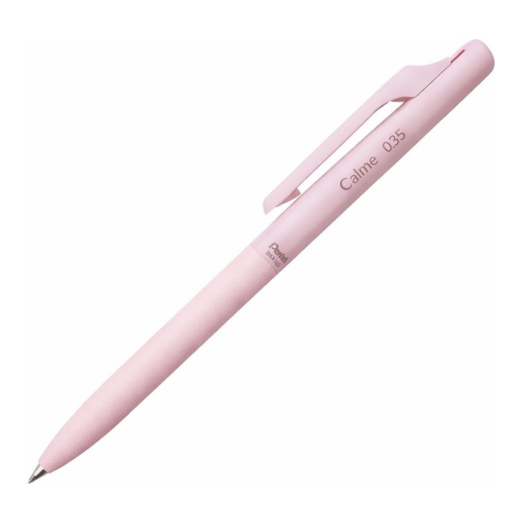OFFICENEX 펜텔 카르므 볼펜 흑색(0.35mm/바디색상:핑크/BXA103P-A)