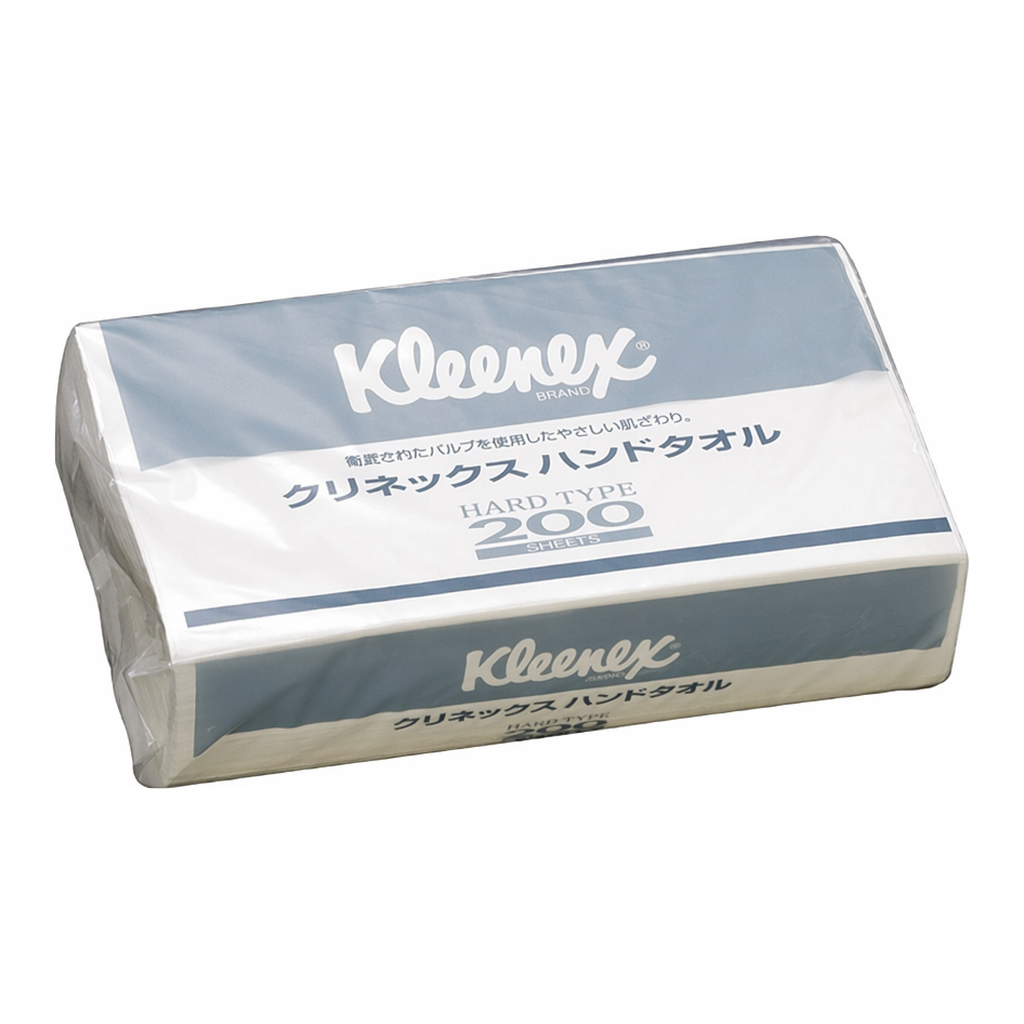 AS ONE Kleenex Hand Towel Hard Type 200, 클리넥스 핸드타월