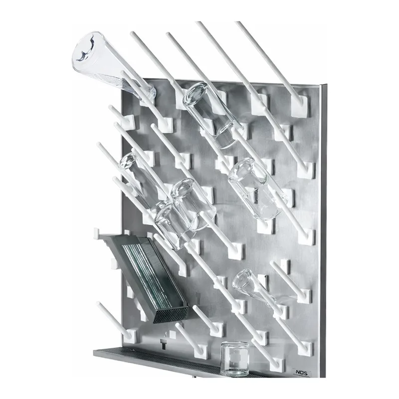 Thermo Fisher Scientific Modular Stainless Steel Drying Rack, 50 White Pegs