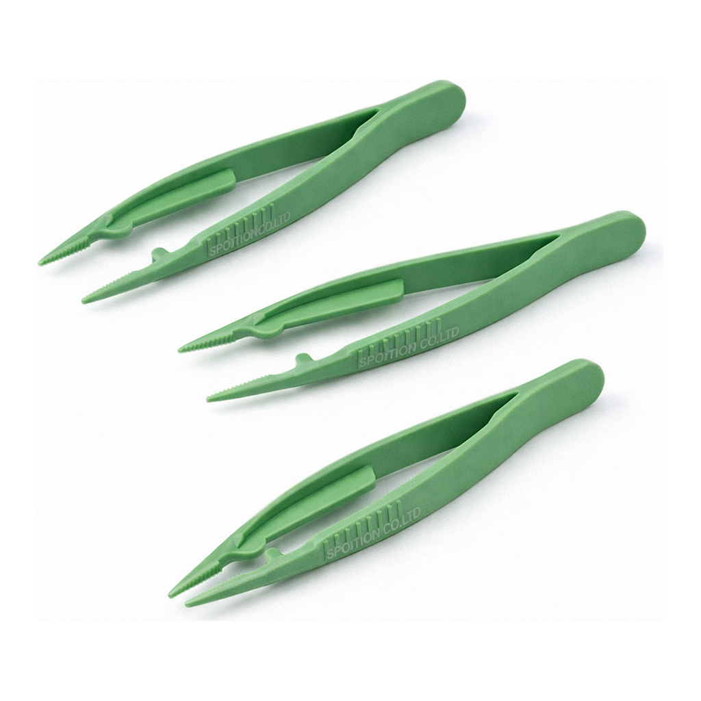 AS ONE Plastic Tweezer PA (Pack of 10 pieces), 플라스틱 핀셋(바이오핀셋)