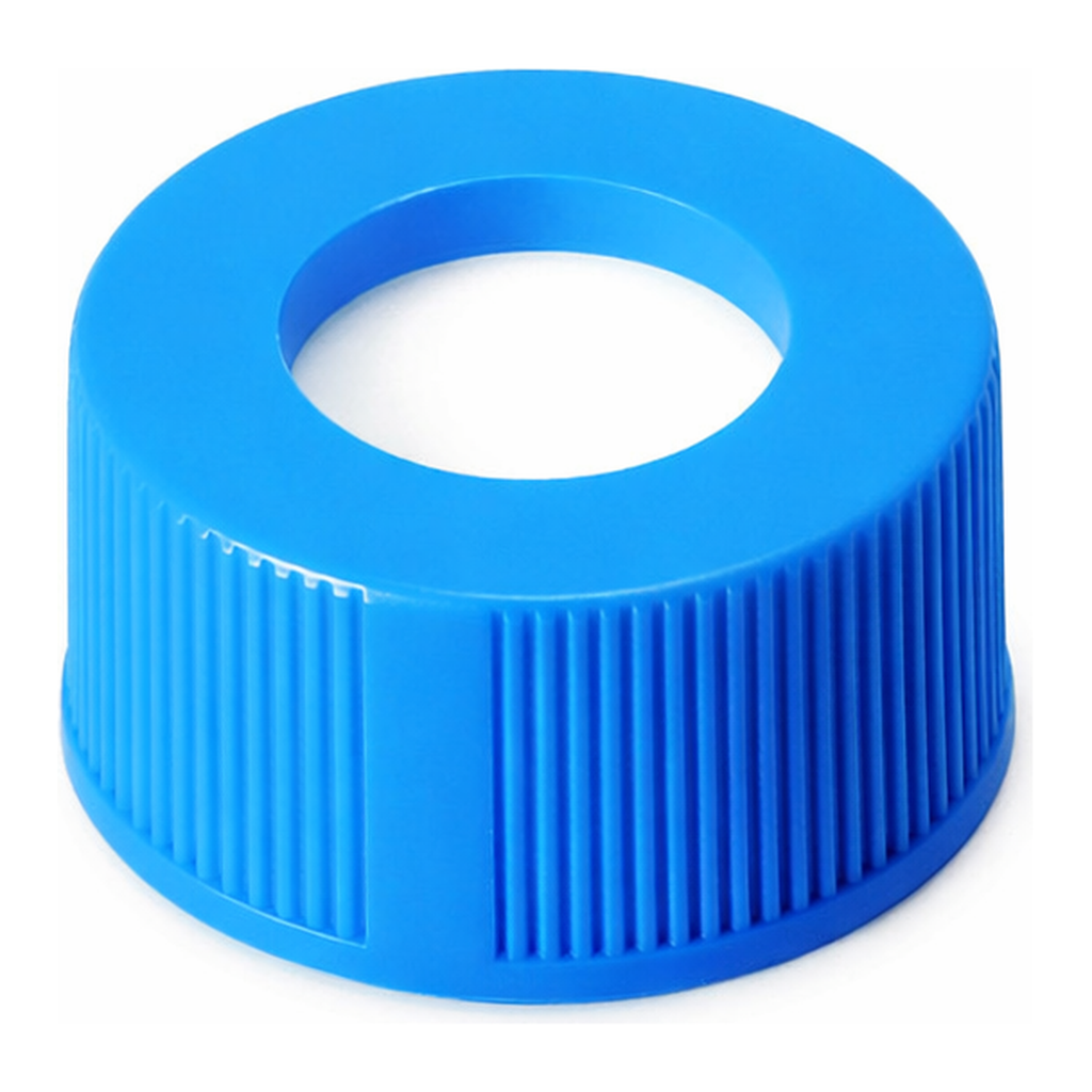 Waters Light Blue 12 x 32 mm Cap and Preslit PTFE/Silicone Septum for LCMS Certified Vials