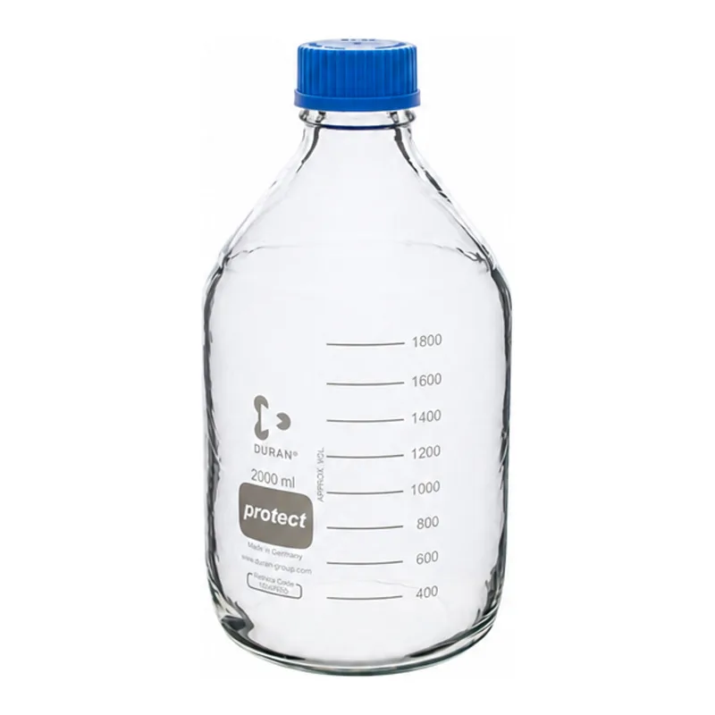 DURAN protect bottle GL45, 2000ml, clear