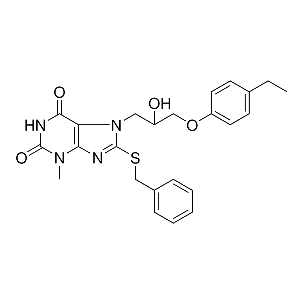 Merck 8-BENZYLSULFANYL-7-3-(4-ET-PH - 50 MG&