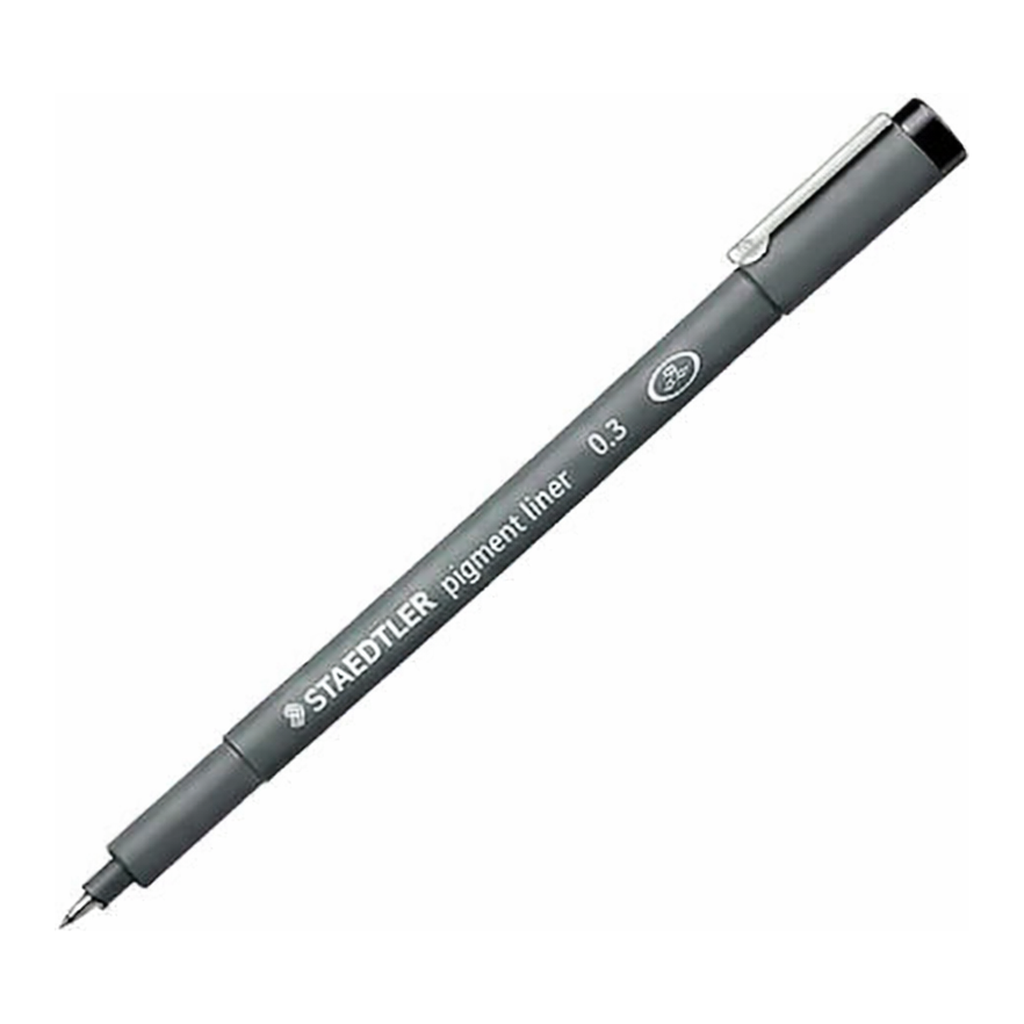 OFFICENEX 스테들러 308-03-9 피그먼트라이너(흑색/0.3mm)