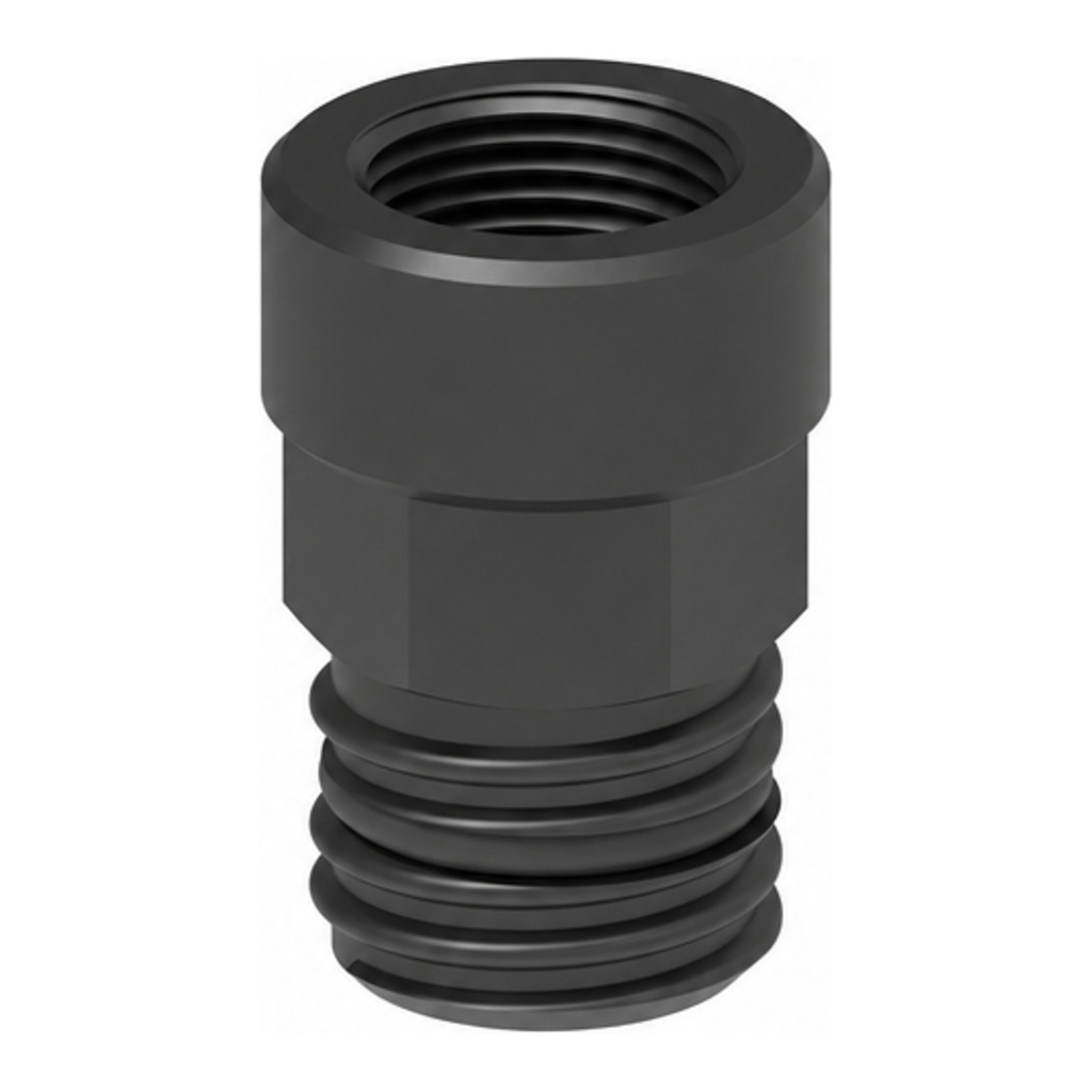 Thread adapter, GL25(m)- G1/2"(w), PE el