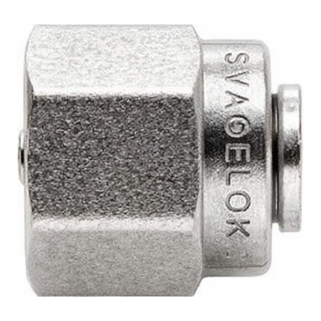 Restek Swagelok Fitting, Stainless Steel, 1/16in Plug, 2-pk