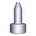 Waters Plug, One-piece, 10-32, Coned