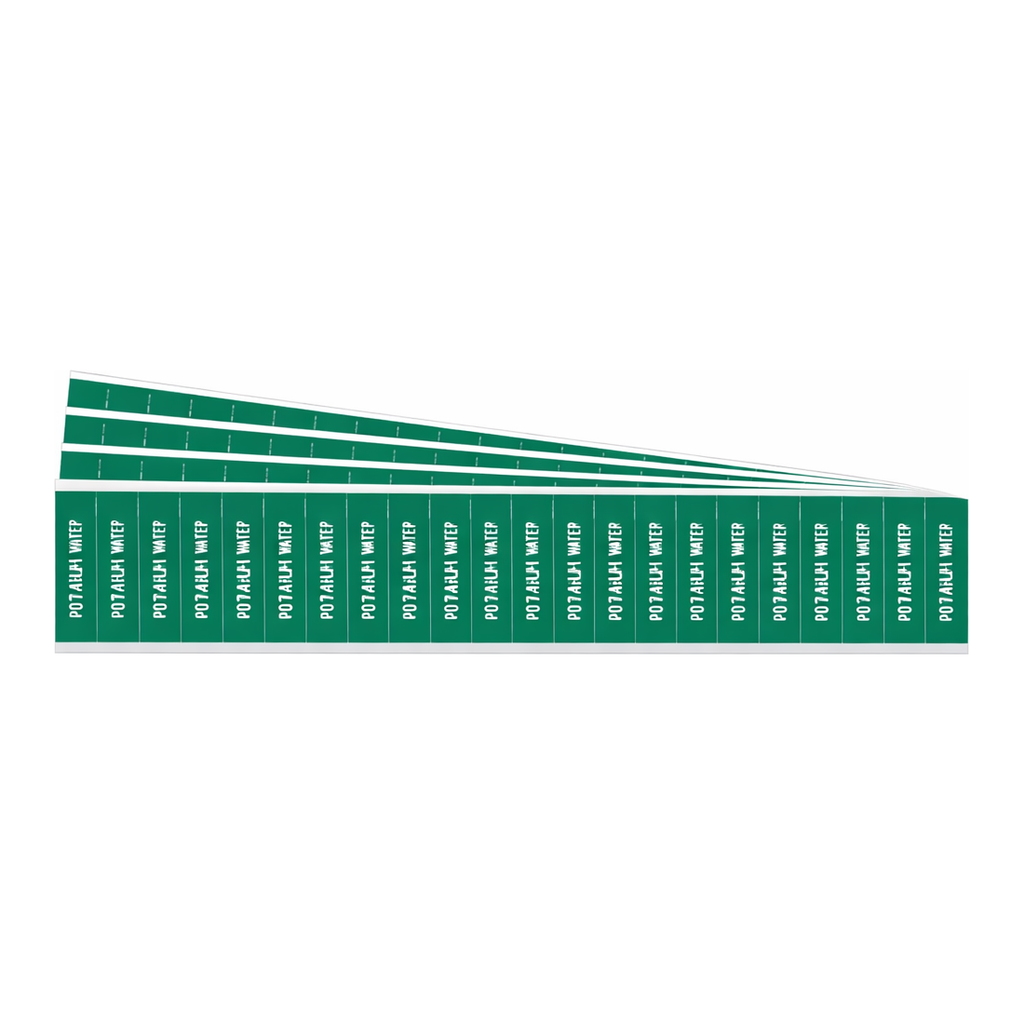 Brady POTABLE WATER Pipe Marker