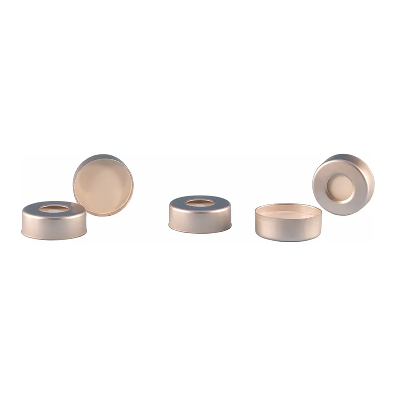 Merck Crimp seals with PTFE/silicone septa