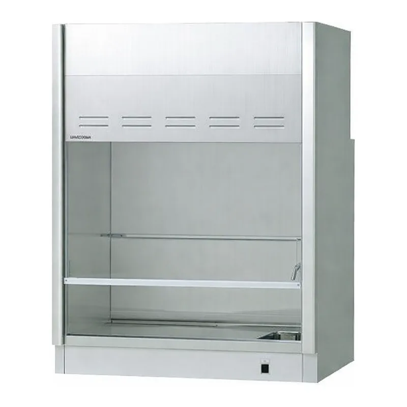 AS ONE Lab Fume Hood (SUS·W900·DesktopType), 랩용 퓸후드(스테인리스·폭900·탁상 타입)