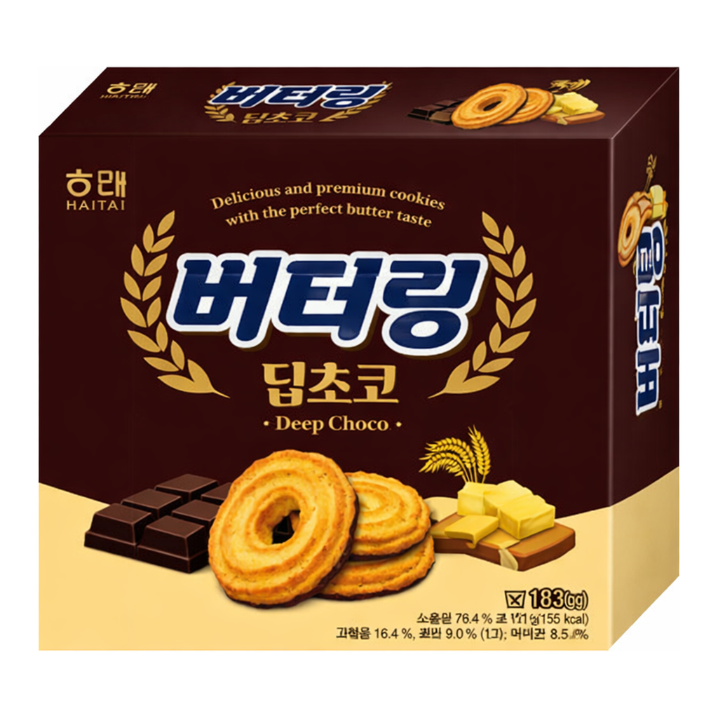 OFFICENEX 해태 버터링 딥초코(155g)