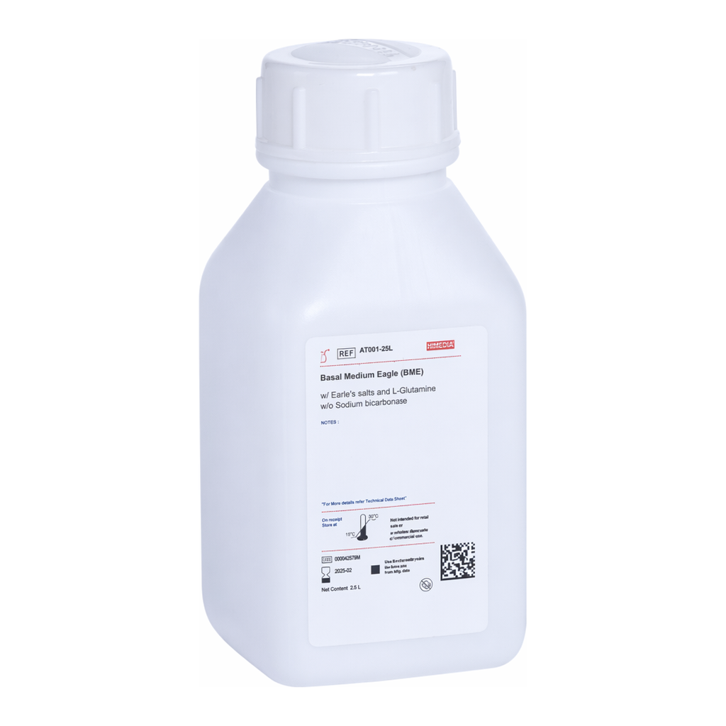 Himedia Basal Medium Eagle (BME) w/ Earle`s salts and L-Glutamine w/o Sodium bicarbonate