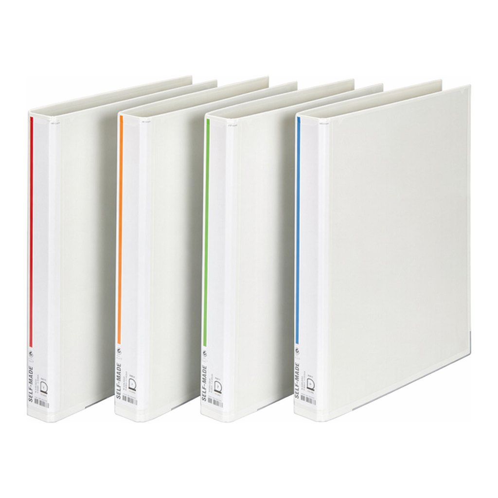 OFFICENEX [P]문화 백투명 3공D링바인더(3cm/A4/백색/PP/B548-7)