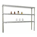 AS ONE Wire Shelf Set(for Laboratory Table), 실험대 선반세트(크롬 도금)