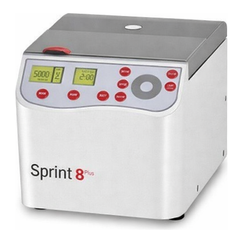 Merck Benchmark Sprint 8 Plus Clinical Centrifuge with fixed angle rotor