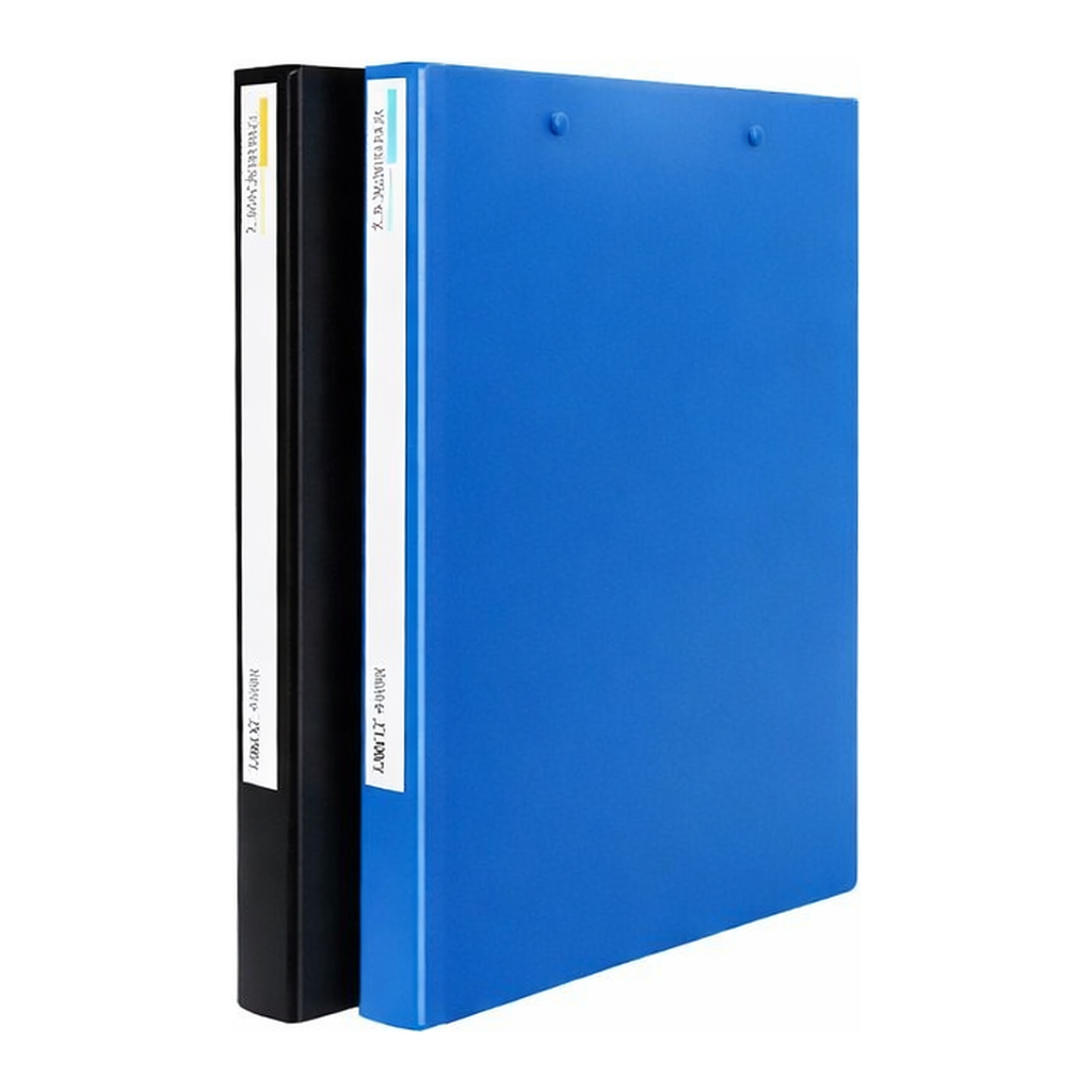 OFFICENEX [P]문화 PP더블스프링화일(F405-7/A4/상철/청색)