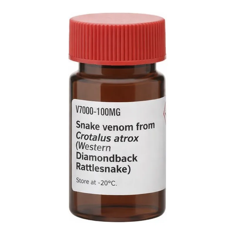 Merck Snake venom from Crotalus atrox (Western Diamondback Rattlesnake)